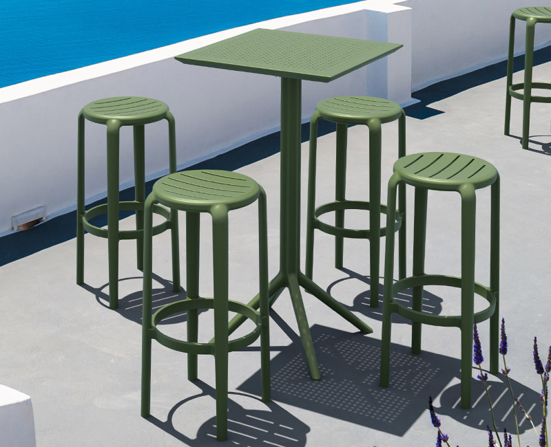 Siesta Exclusive Tom Polypropylene Outdoor Stools