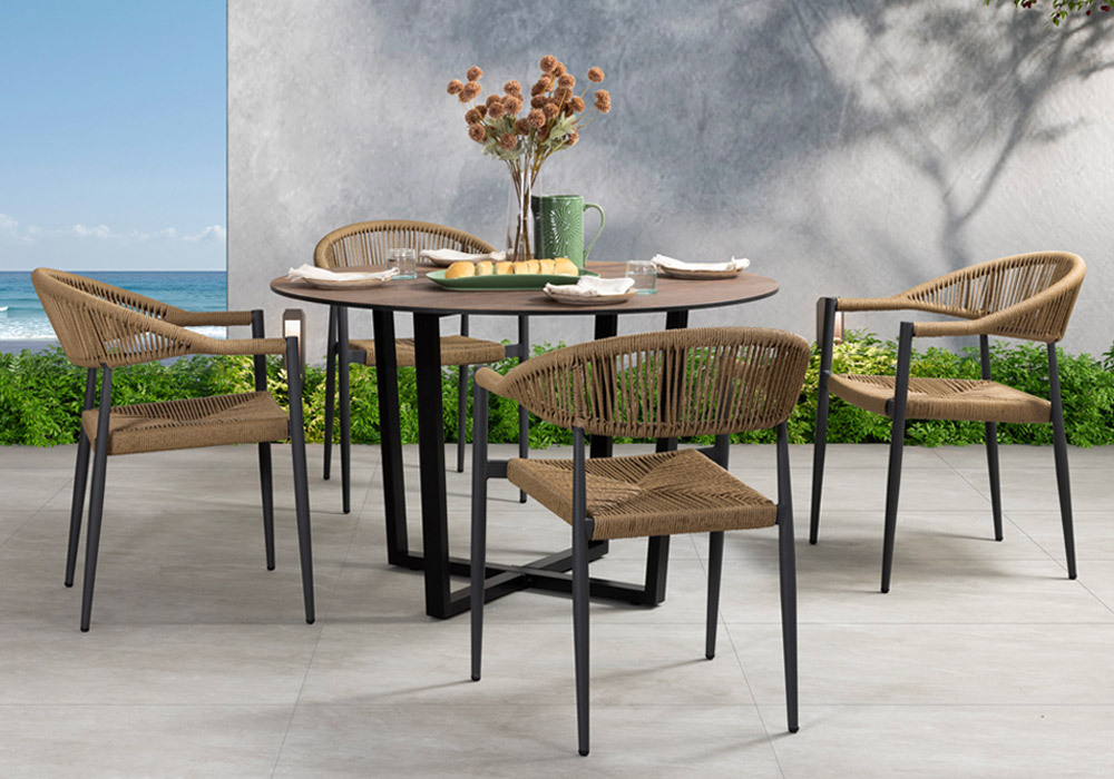Atlantic Outdoor Rope Seating Collection