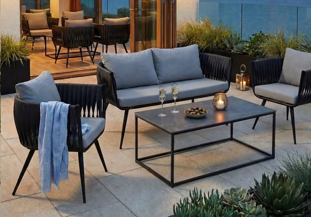 Mozzini Outdoor Woven Lounge Collection