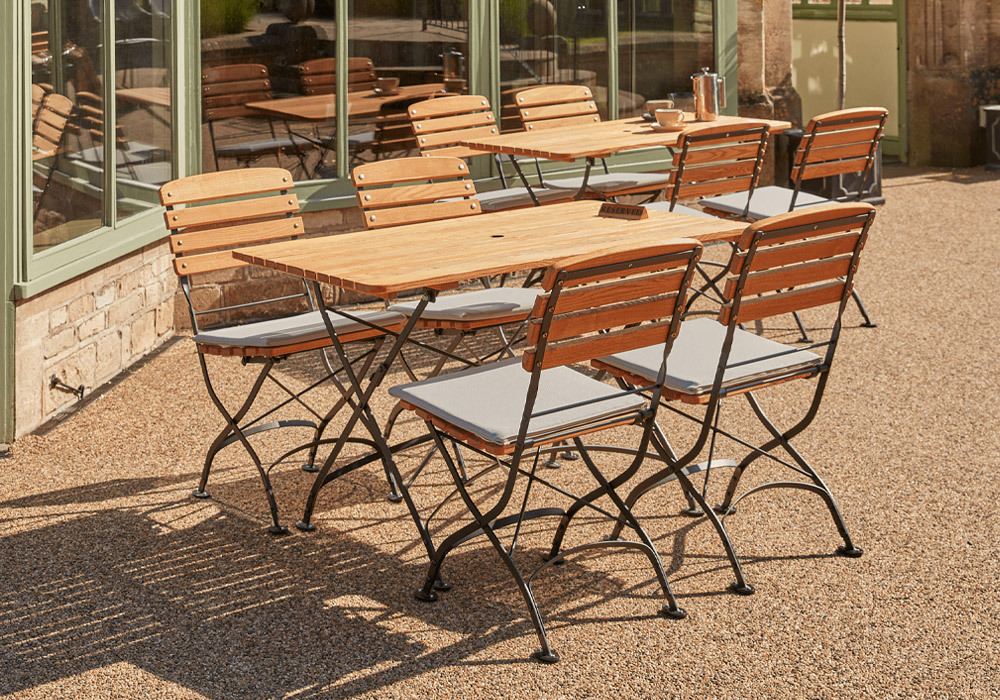 The Georgia Commercial Outdoor Wooden Furniture Collection