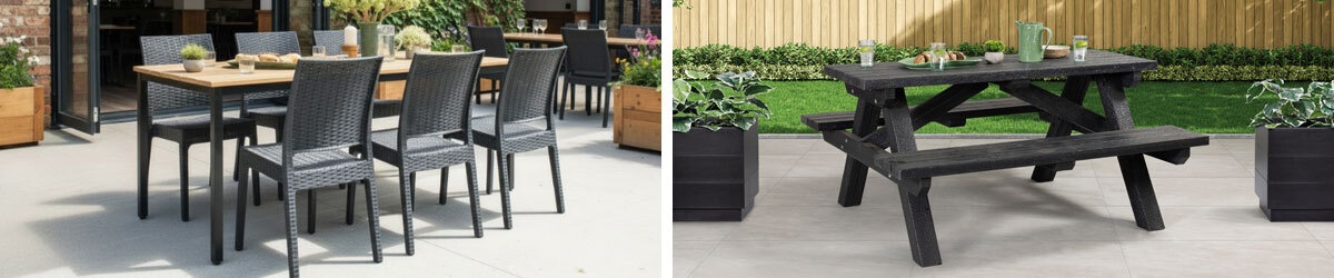 How to care for and maintain commercial recycled plastic furniture