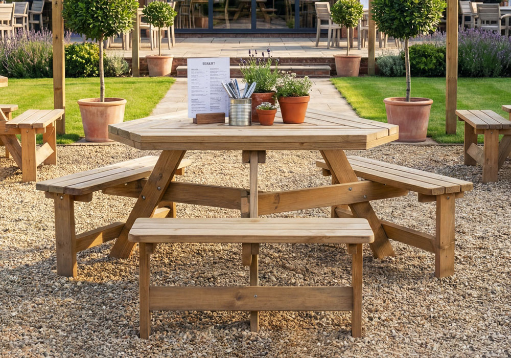 Winer Diner Commercial Accessible Picnic Table