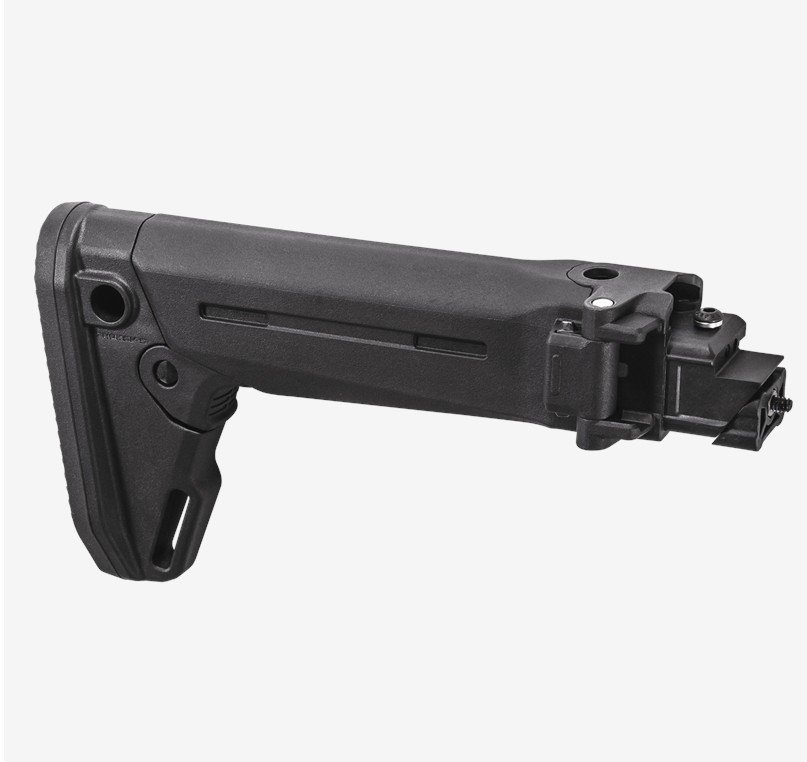 マグプル【MAGPUL】実物　ZHUKOV-Sストック　ブラックカラー Magpul Zhukov-S Stock - Haga Defense