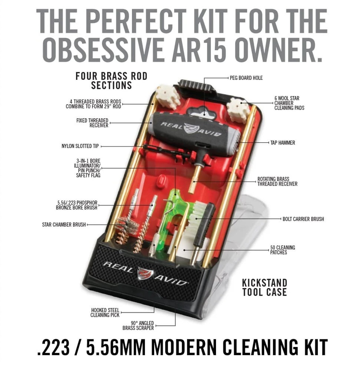 Gun Boss ® PRO AR15 Cleaning Kit