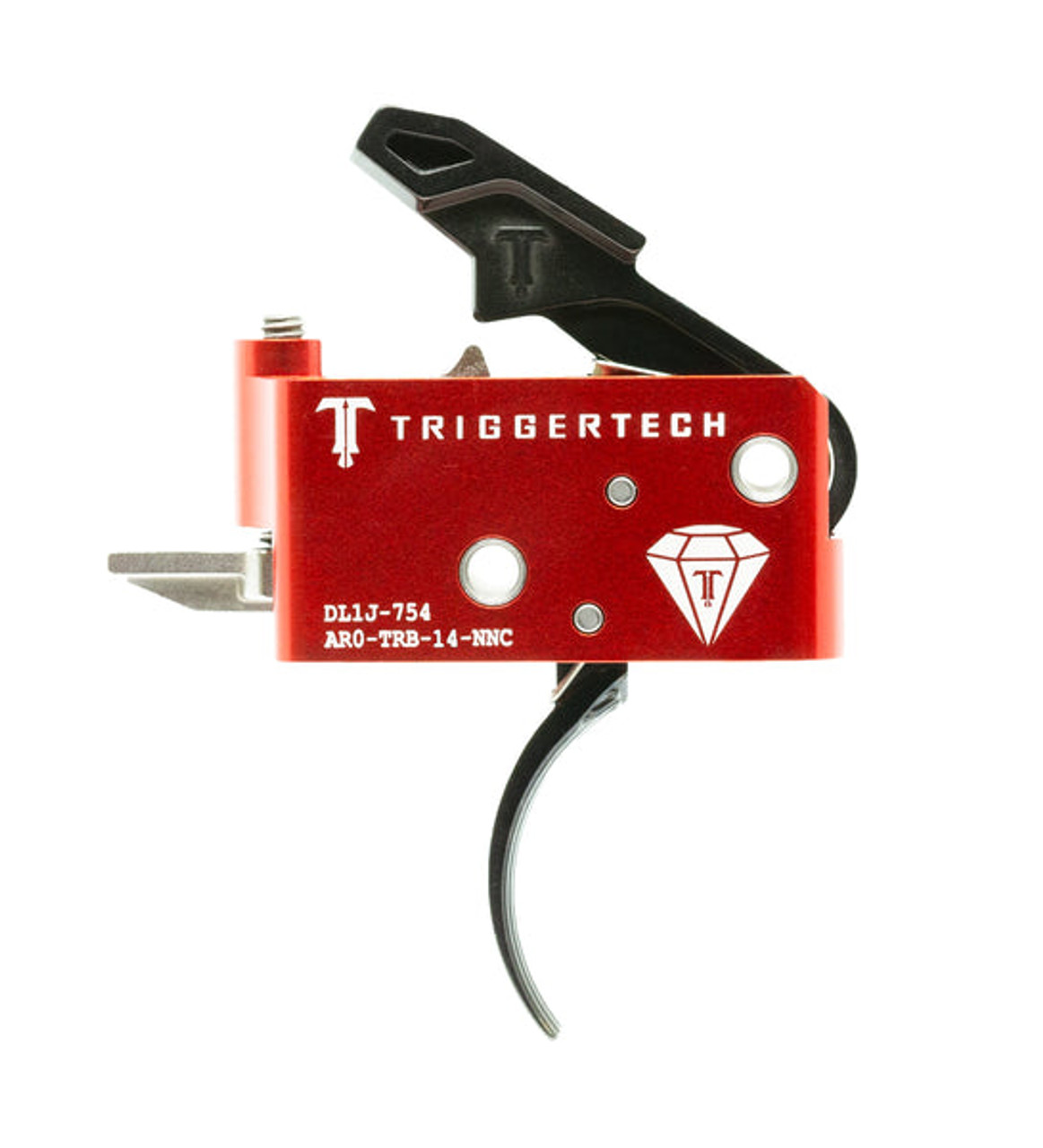 AR15 Diamond Trigger (PVD Curved/1.5-4.0lbs)