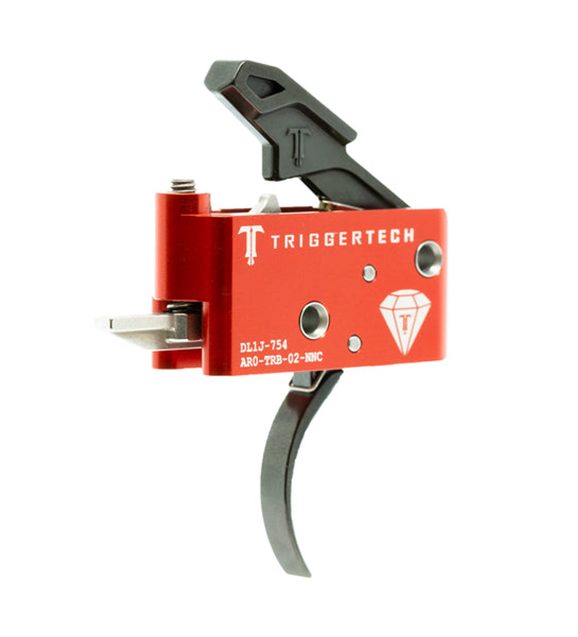 AR15 Diamond Trigger (PVD Curved/1.5-4.0lbs)