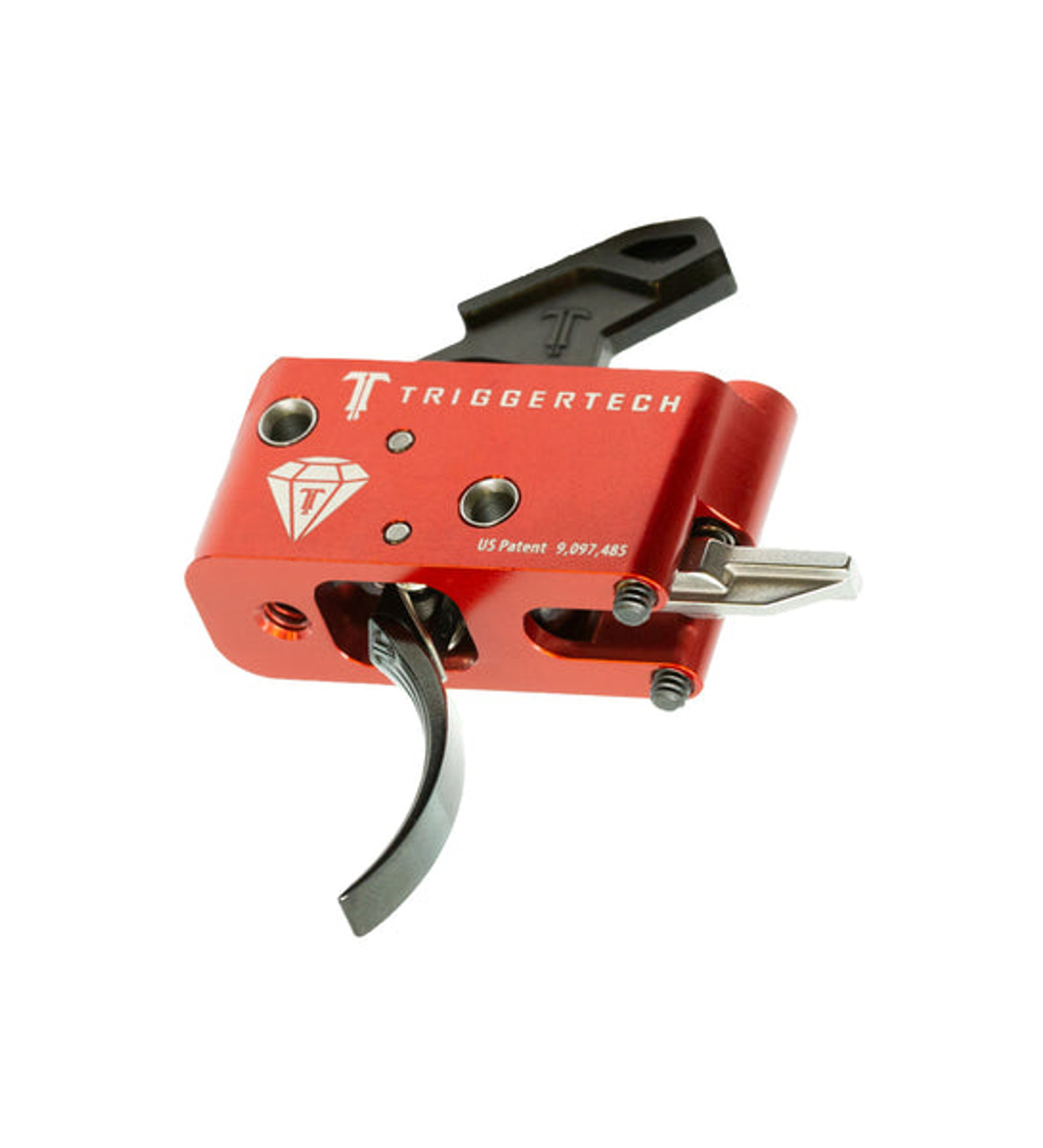 AR15 Diamond Trigger (PVD Curved/1.5-4.0lbs)