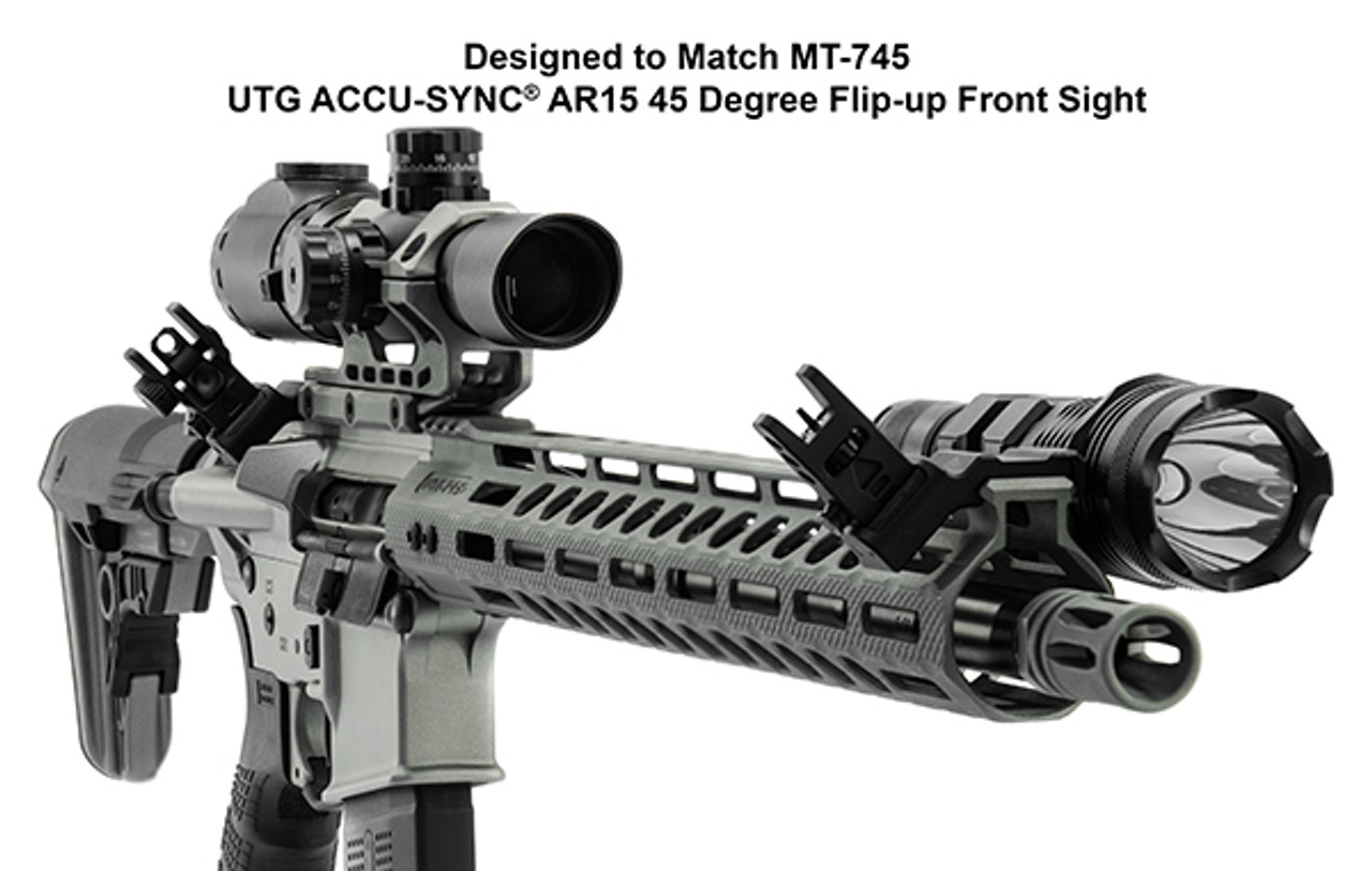 ACCU-SYNC® 45 Degree Angle Flip Up Rear Sight