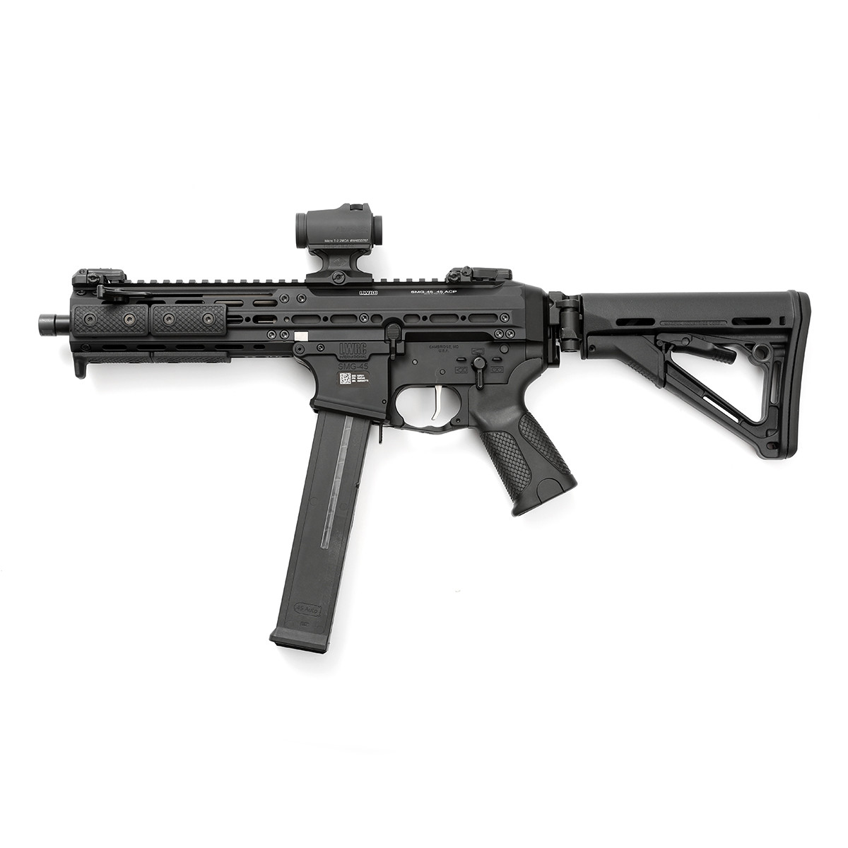 LWRC SMG45 1913 Rail for Factory QD Endcap