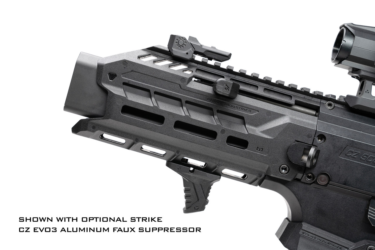 マブラヴ exogularity01&02 Strike CZ EVO3 Aluminum Faux Suppressor