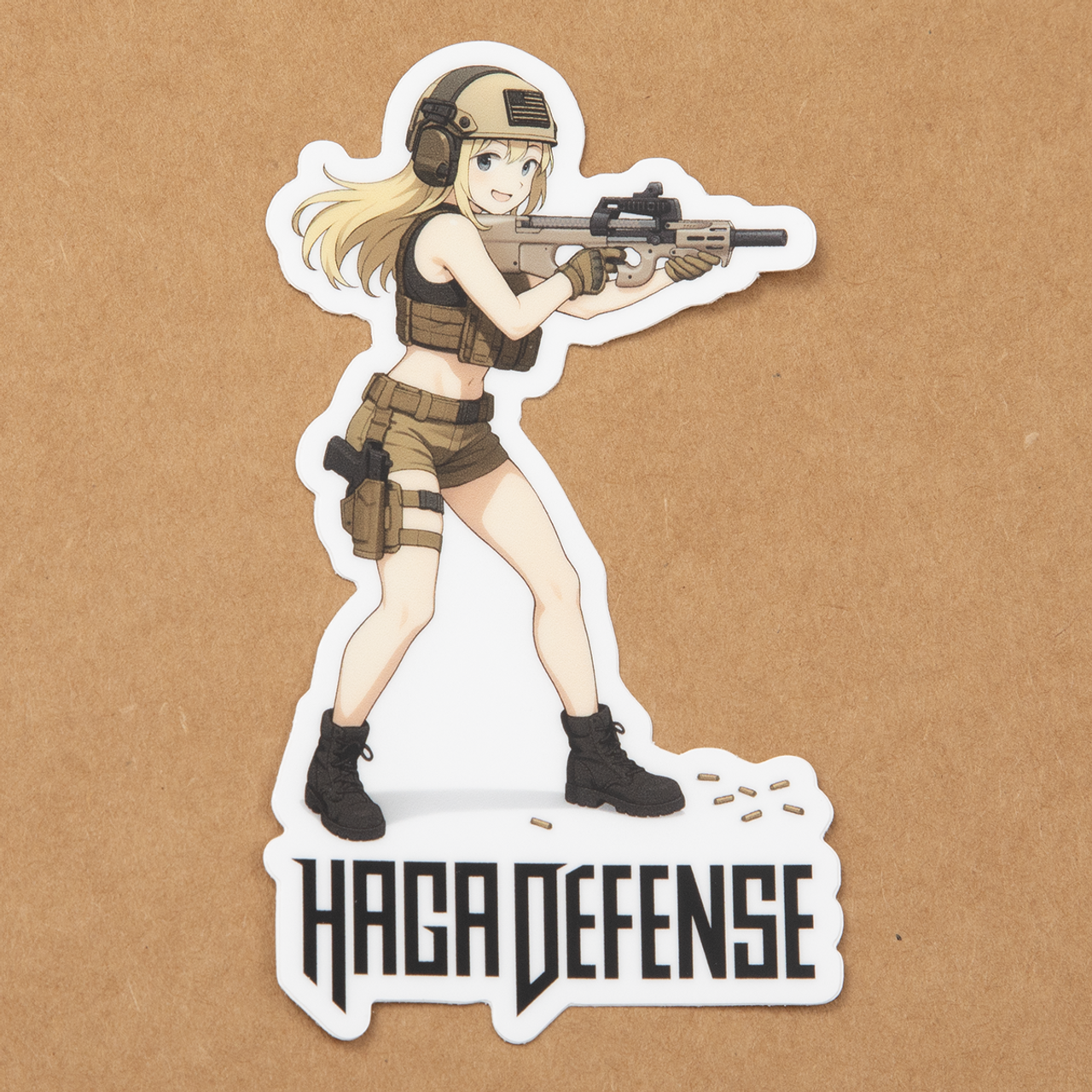 P90 Anime Sticker 01