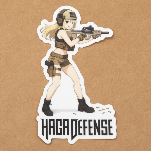 P90 Anime Sticker 01