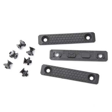 MLOK Grip Panels 1-Slot (3 pack)