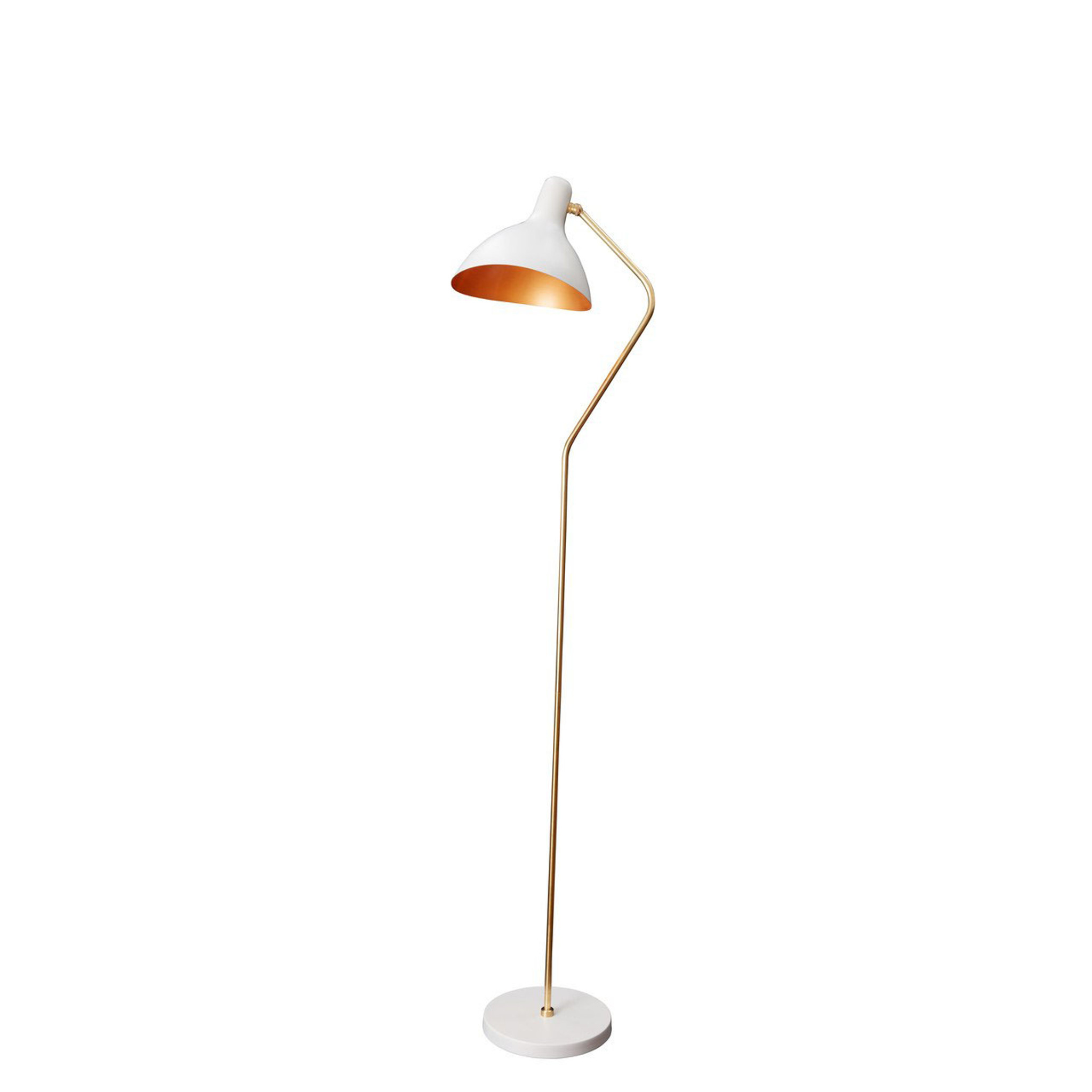 Ln 003 Noma Floor Lamp White Gong