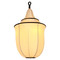 LANTERN Ceiling Lamp - OFF WHITE & BLACK PIPING
