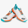 DSC Jaffa 22 Cricket Shoes - White/Orange