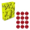 Nivia Heavy Cricket Tennis Balls - Pack of 12 Red Balls