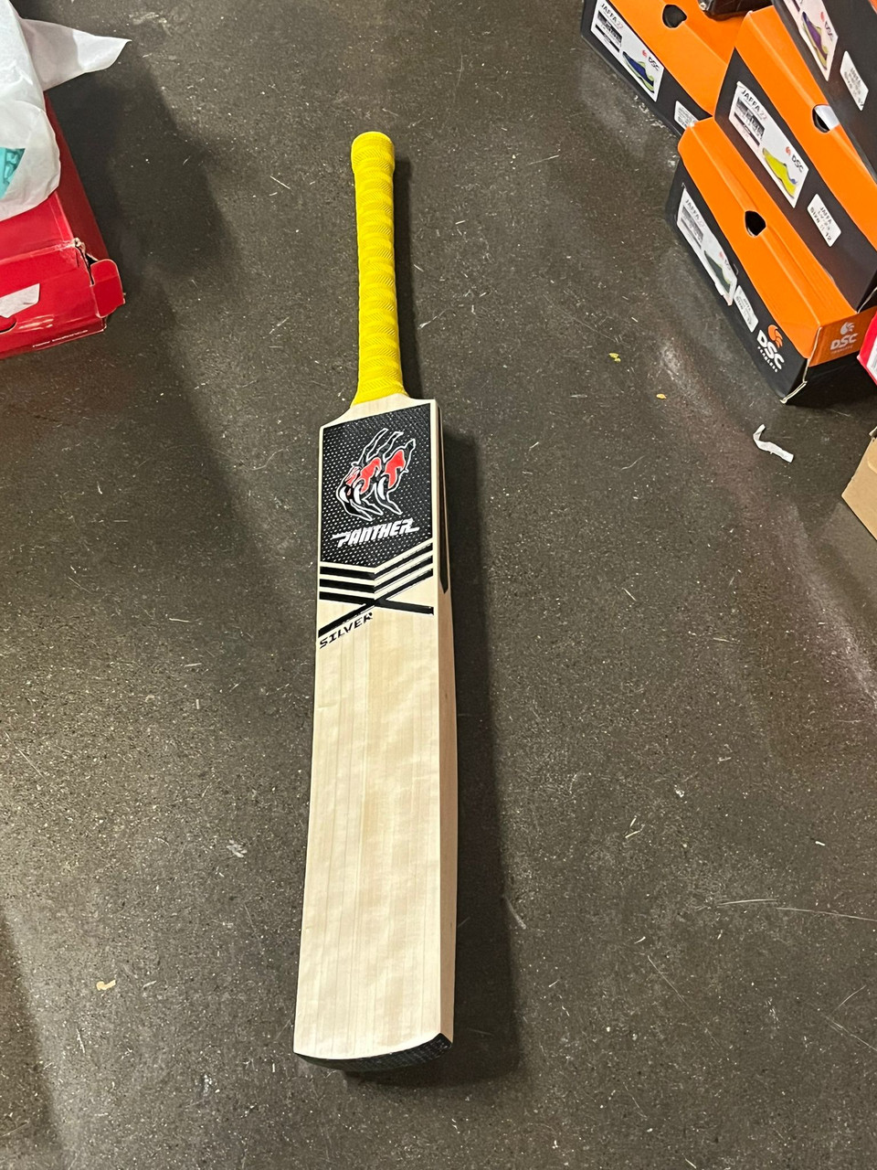 TC Panther Silver  Cricket Bat - Hard/Taped Hard Tennis Ball