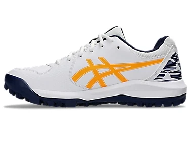 ASICS Gel-Lethal Field 2 Cricket Shoes – White/Stadium Orange