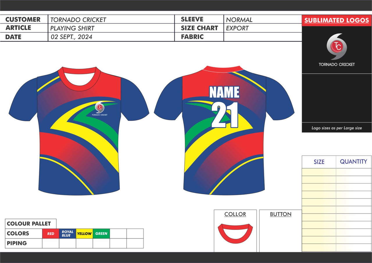 Custom Cricket Uniforms