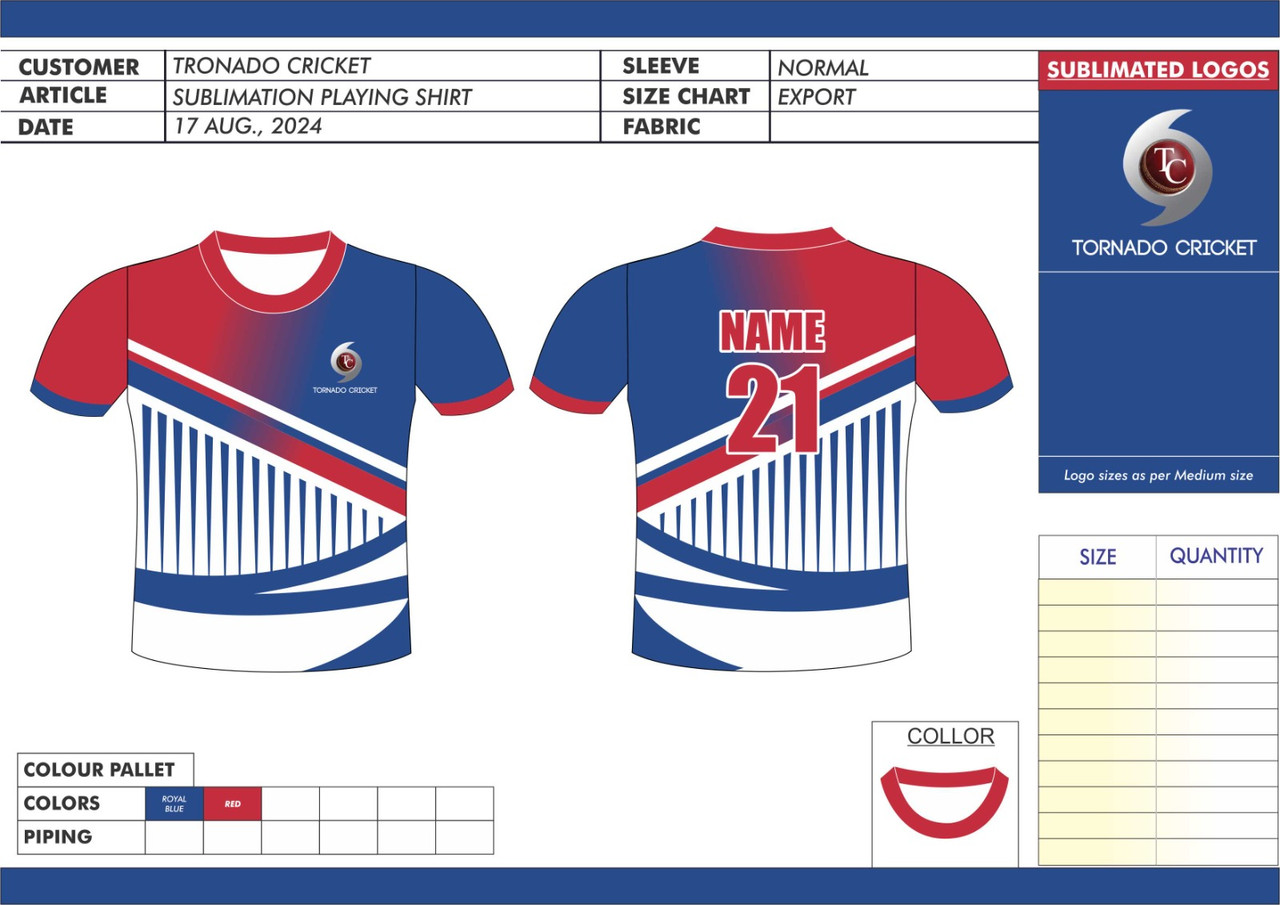 Custom Cricket Uniforms