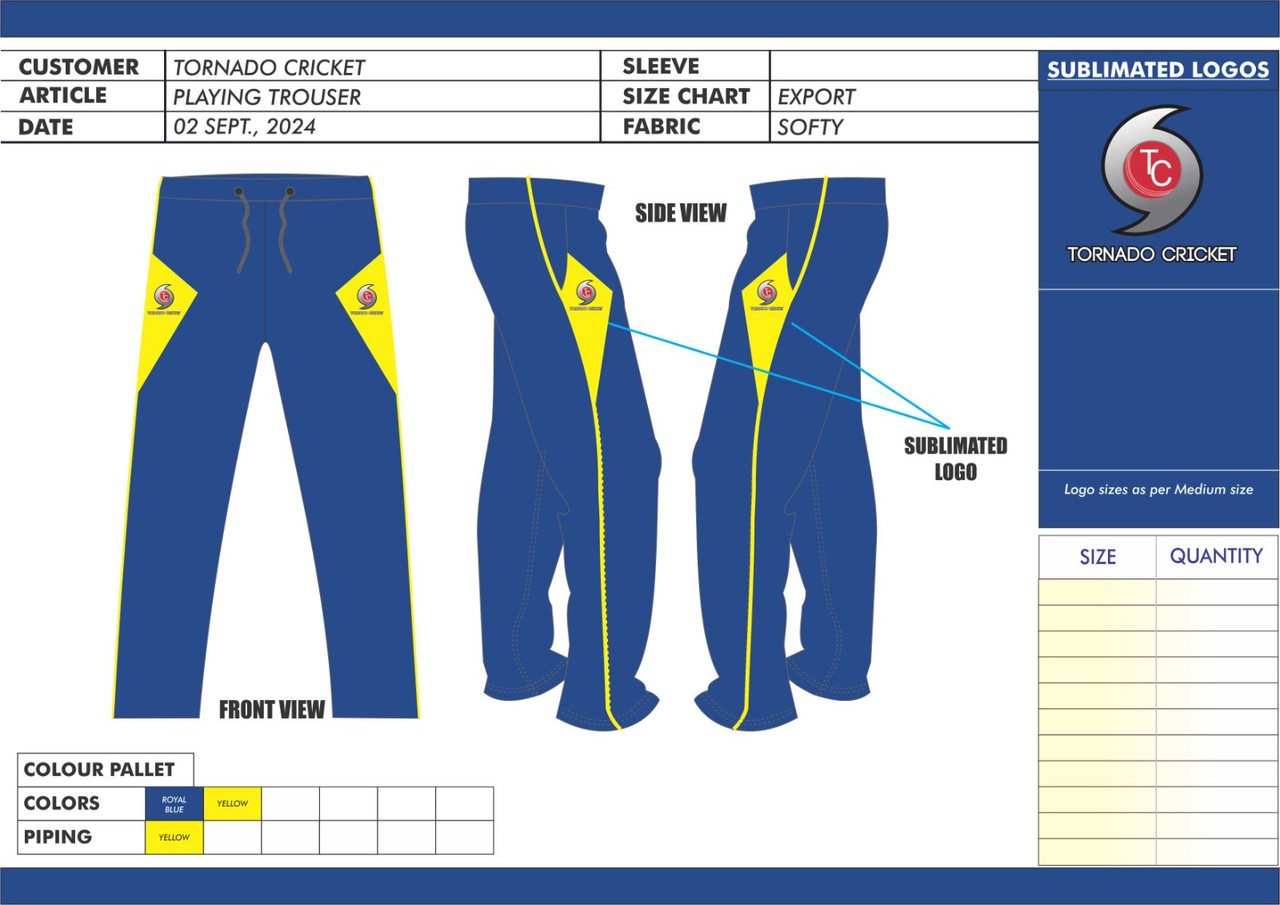 Custom Cricket Uniforms