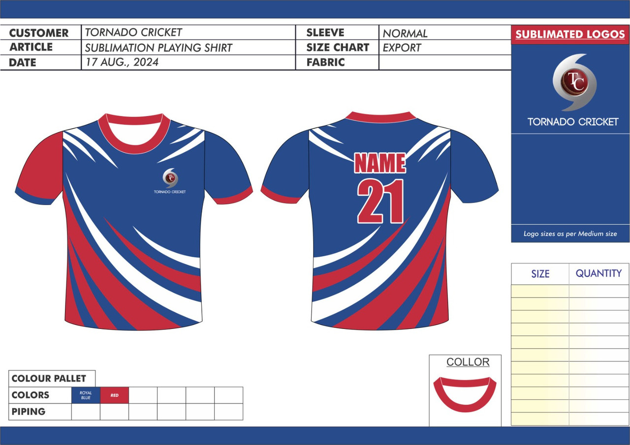 Custom Cricket Uniforms