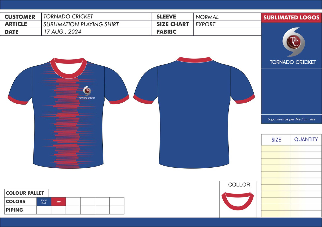 Custom Cricket Uniforms