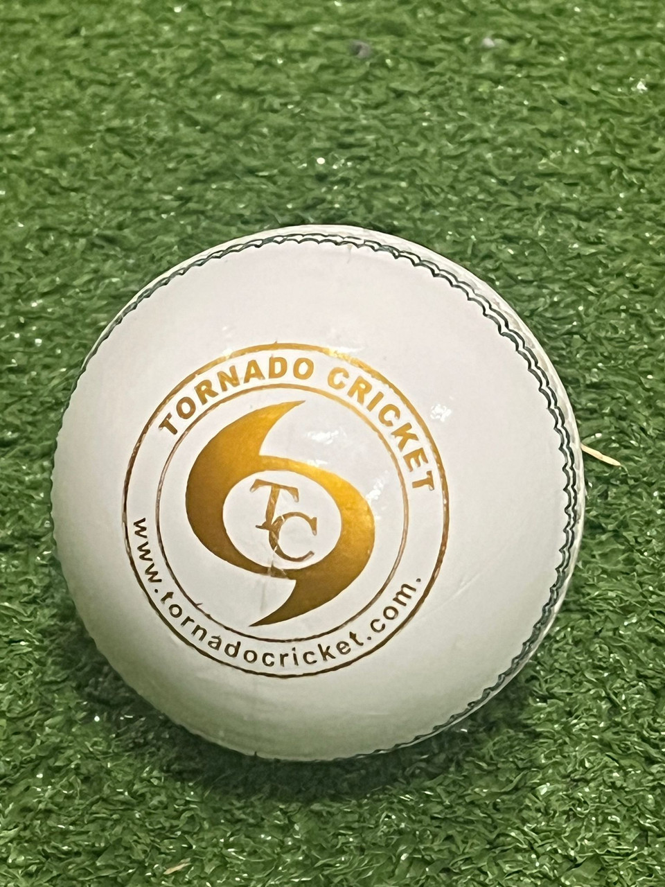 Tornado Cricket Test Special 4 Piece White Cricket Ball