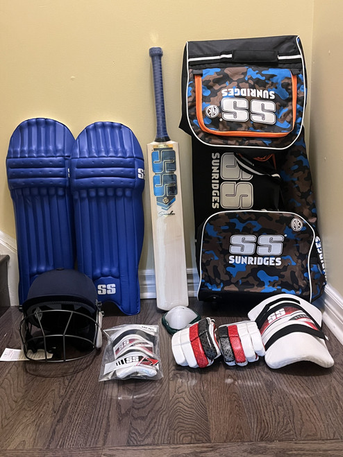 SS English Willow Cricket Kit 2023 Edition  - Right Hand