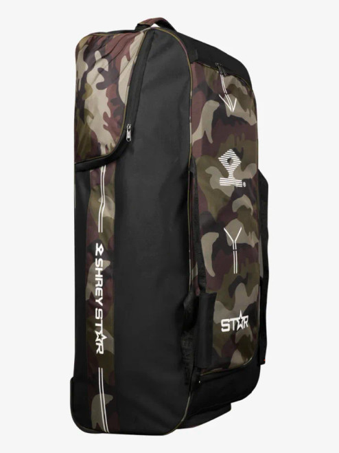 Shrey Star Wheelie Camoflauge 2.0 Wheelie Bag
