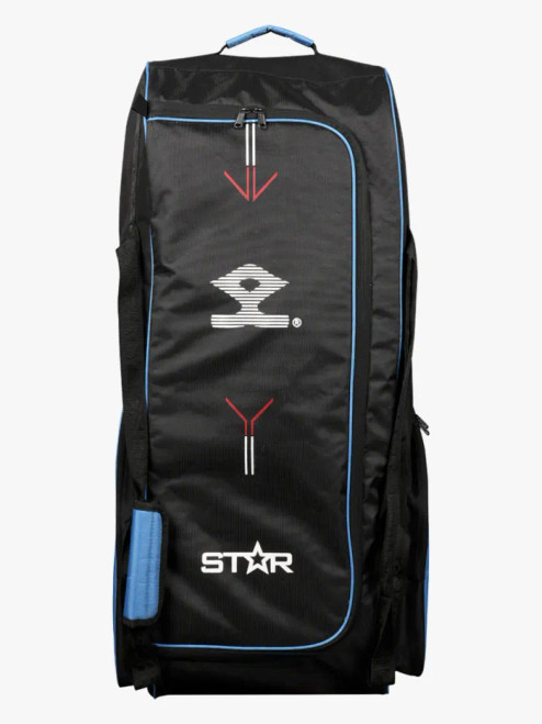 Shrey Star Wheelie 2.0 Kit Bag - Black/Blue