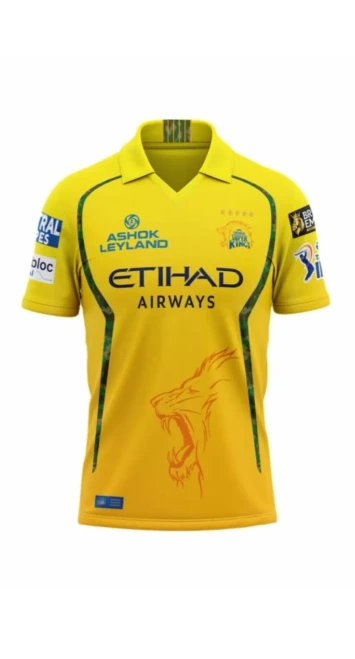 Chennai Super Kings Fan Jersey - IPL 2026 Edition