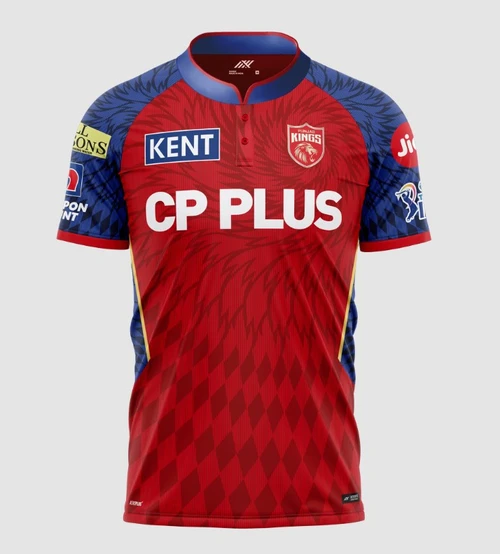 Punjab Kings Match Jersey Player Version – IPL 2026 Edition (Authentic Licensed)