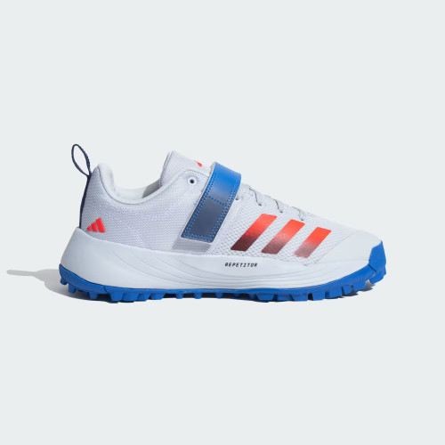 Adidas Scorerun 2.0  Halo Blue / Lucid Red / Bright Royal Rubber Cricket Shoes