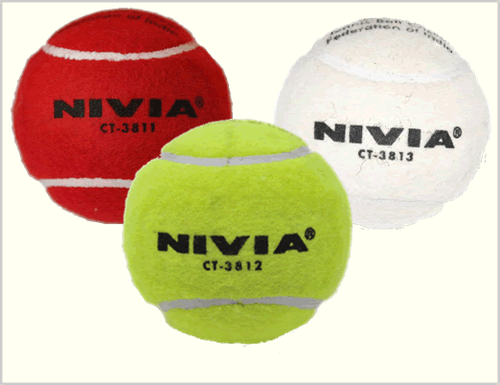 Nivia Heavy Cricket Tennis Balls  (145 grams)