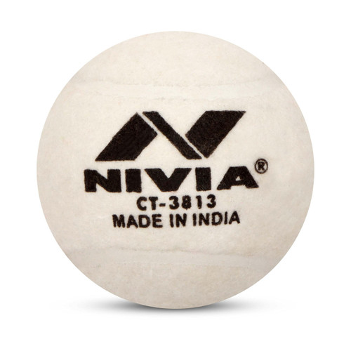 Nivia Heavy Cricket Tennis Balls  (145 grams)