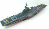 USS Ticonderoga CV-14 Aircraft Carrier Plastic model kit 1/500