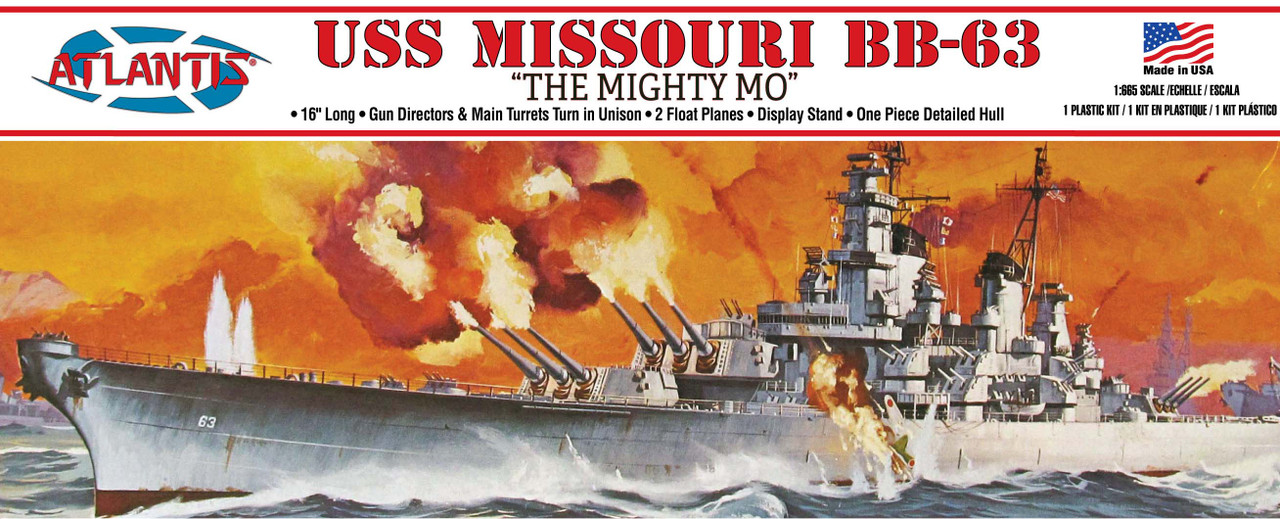 1:665 USS Missouri (BB-63) 