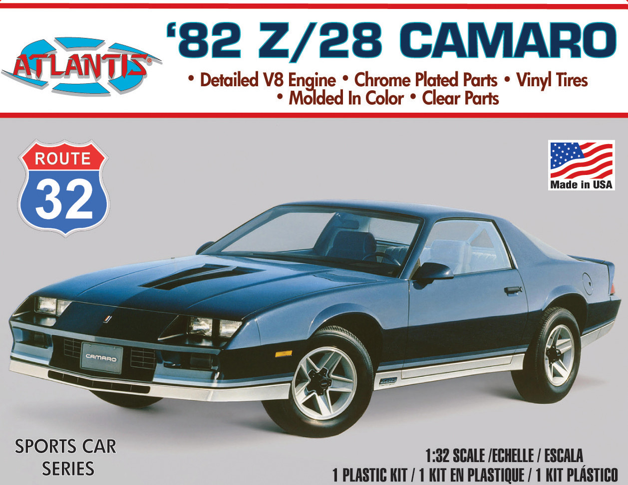 1982 Camaro Z-28 Model Kit 1/32 Scale