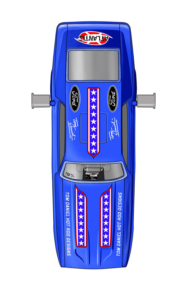 1:32 Tom Daniel - FAKE OUT! Classic Funny Car - A Tom Daniel