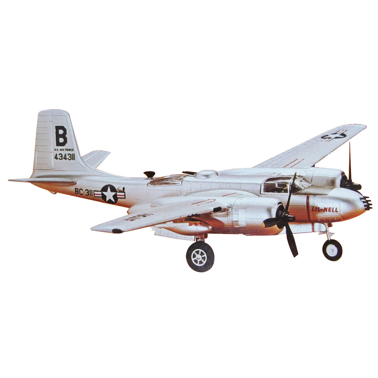 1:67 B-26 Invader Medium Bomber United States Air Force (USAF)