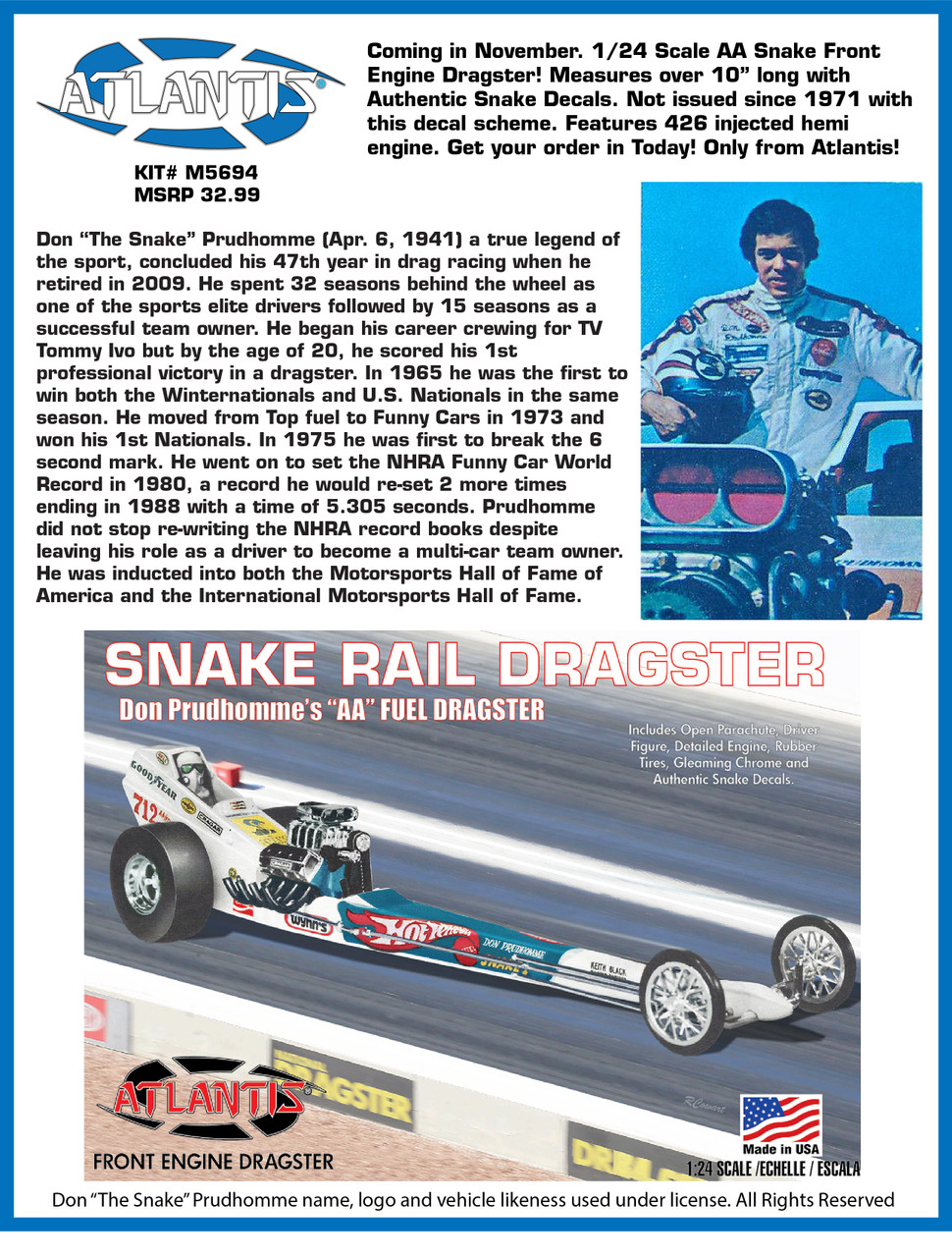 1:24 Don the Snake Prudhomme's 