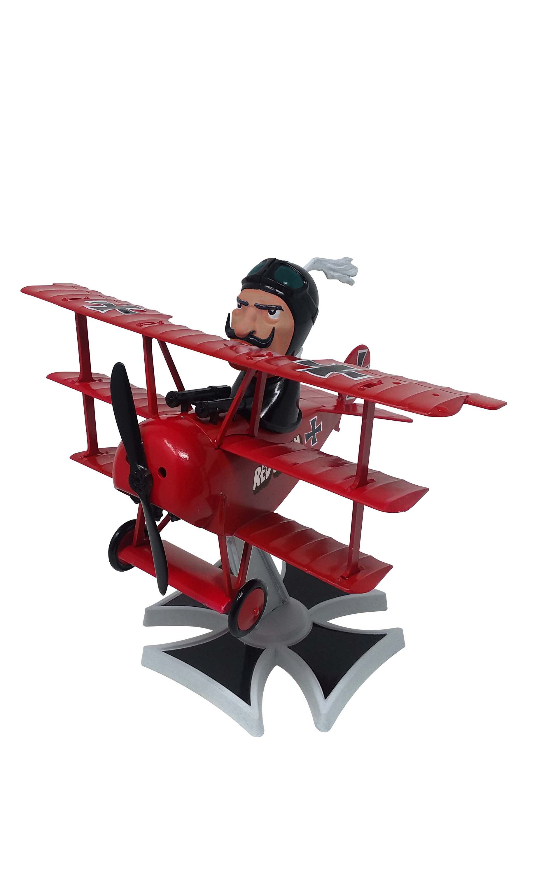 Red Baron Fokker Triplane with Motor SNAP
