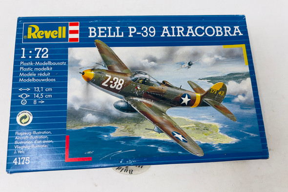 BELL P-39 AIRACOBRA 1/72 Open Box REVELL 4175