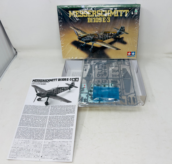 Messerschmitt Bf 109 E-3 1/72 Open Box Tamiya