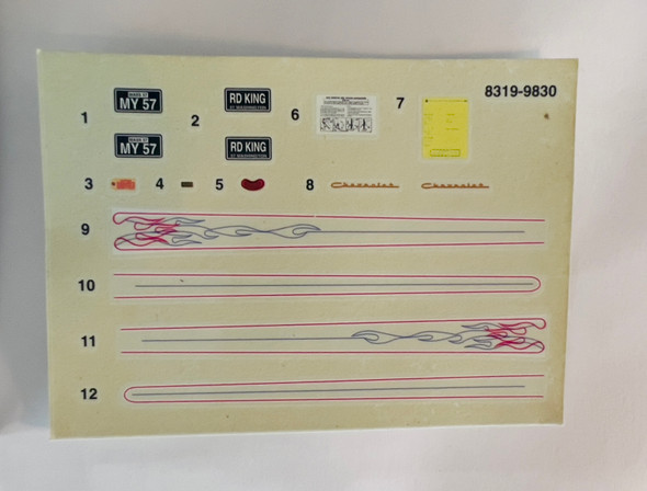 1957 Bel Air 1/25 Open Box AMT 1957 Bel Air 1/25 Open Box AMT