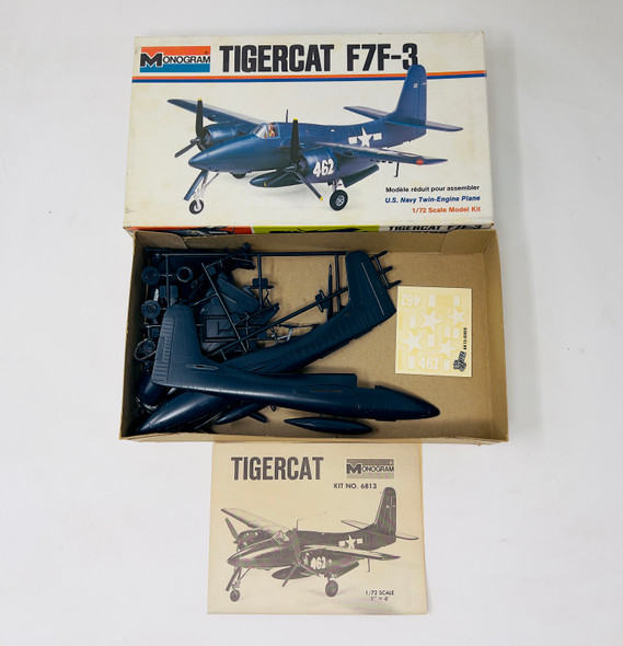 TIGERCAT F7F-3 1/72 Open Box MONOGRAM