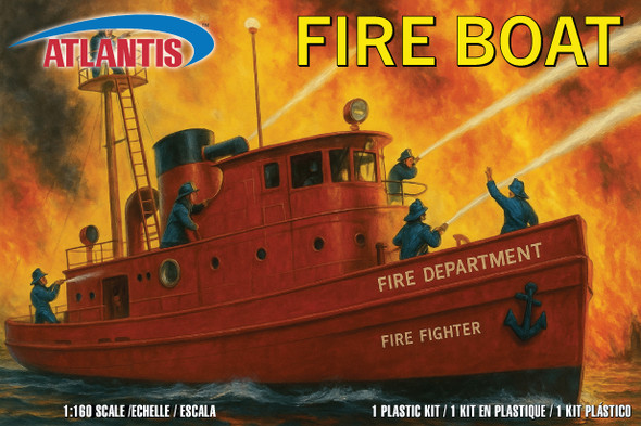 PREORDER 1:160 Fire Boat - Harbour Fire Department