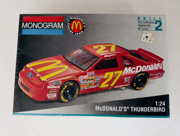 MCDonald's Thunderbird, 1:24, NIB, MONOGRAM